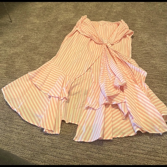 Women's Stripe Skirt - Picture 1 of 6